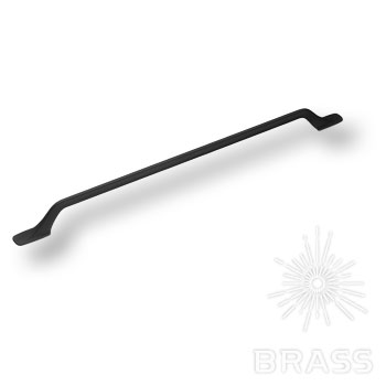 Brass Ручка скоба 1111 320MP24 черный 320 мм фото 1