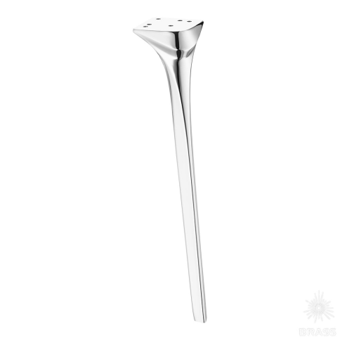 Brass Опора мебельная 3020 400 Chrome PANAMA глянцевый хром 400 мм фото 1