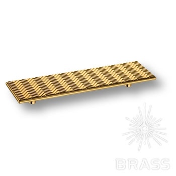 Brass Ручка скоба 1204 160MP11 глянцевое золото 160 мм фото 1