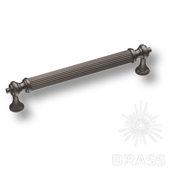 Brass Ручка скоба 2512-015-128 латунь старое серебро 128 мм фото 1