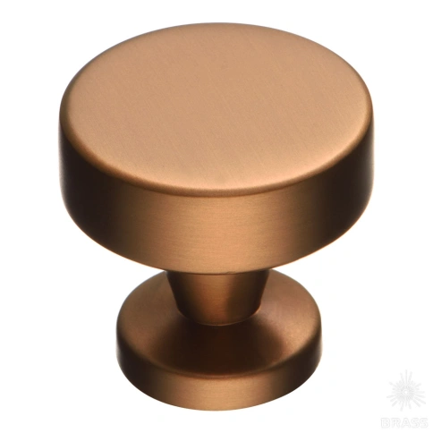 alt="Купить Ручка кнопка 30-Bronze бронза Brass мебельная фурнитура оптом и в розницу"