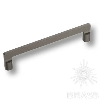 Brass Ручка скоба 9393 0160 ELX1 брашированный графит 160 мм фото 1