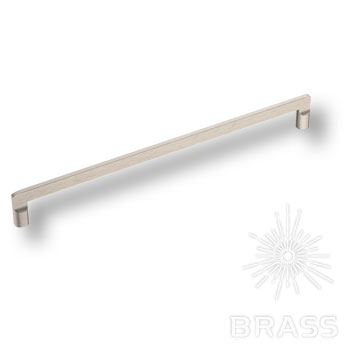 Brass Ручка скоба 9393 0320 ELX2 брашированный никель 320 мм фото 1