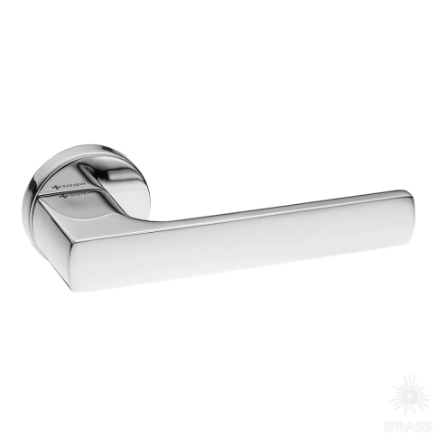 Brass Ручка дверная HA252RO12 CR DOMINO глянцевый хром фото 1