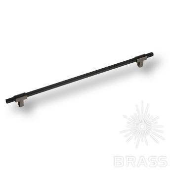 Brass Ручка рейлинг 778-320-Titanium-Matt Black графит-матовый черный 320 мм фото 1