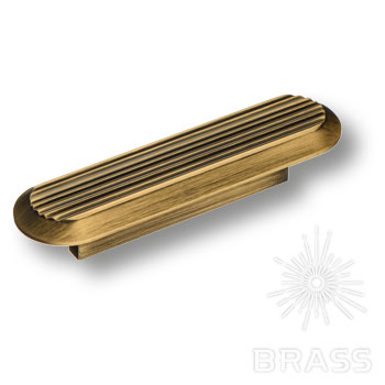 Brass Ручка скоба 9020 0064 ABM состаренная латунь 64 мм фото 1