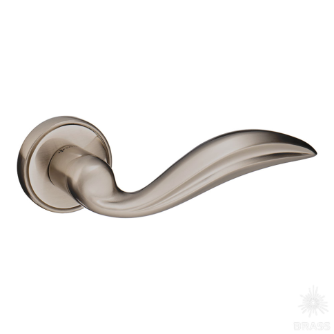 Brass Ручка дверная HA126RO14 NB DIANA никель фото 1