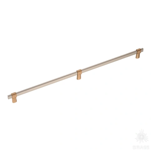 Ручка рейлинг 771-480-Light Bronze-Brushed Nikel светлая медь/никель 480 мм