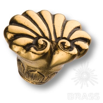 Brass Ручка кнопка эксклюзивная коллекция 902.28 античное золото фото 1