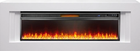 Каминокомплект Line 60 - Белый с очагом Vision 60 LED фото 2