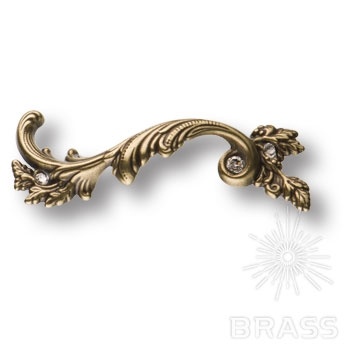 Brass Ручка скоба 15.216.64 SWA 12 left античная бронза 64 мм  фото 1
