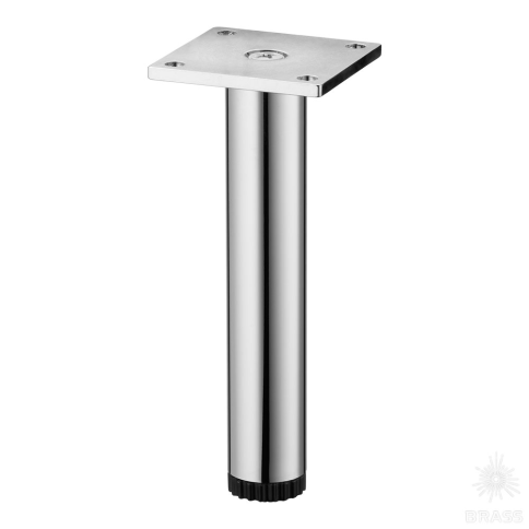 Brass Опора мебельная 1390.140 Chrome Miranda глянцевый хром 140 мм фото 1