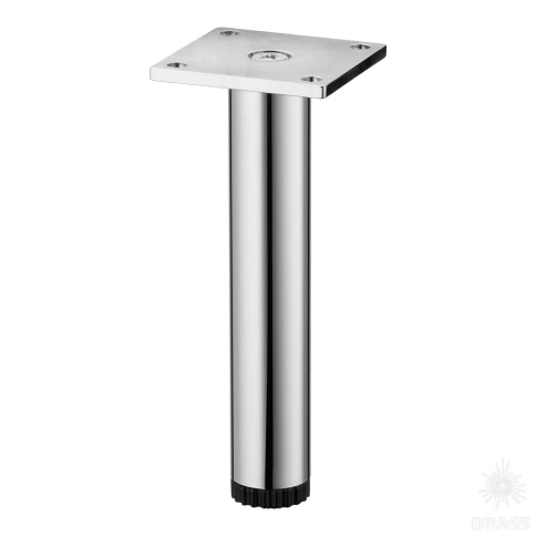 Brass Опора мебельная 1390.140 Chrome Miranda глянцевый хром 140 мм фото 1