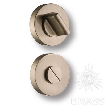 Brass Накладка с поворотной кнопкой RO12W6 NB ROSET никель фото 1