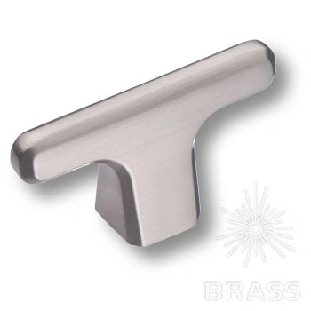 Brass Ручка кнопка 4107 001MP08 сатинированный никель фото 1