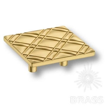 Brass Ручка кнопка 4201 032MP35 матовое золото 32 мм фото 1