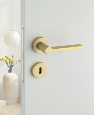 Brass Ручка дверная HA248RO12 GB ENKEL матовая латунь фото 1