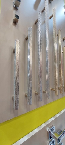 Brass Ручка скоба 8767 0416 PN-PN глянцевый никель 416 мм фото 2