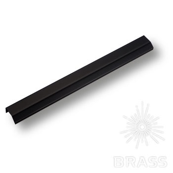 Brass Ручка торцевая 8920 0320 AL6 чёрный 320 мм фото 1