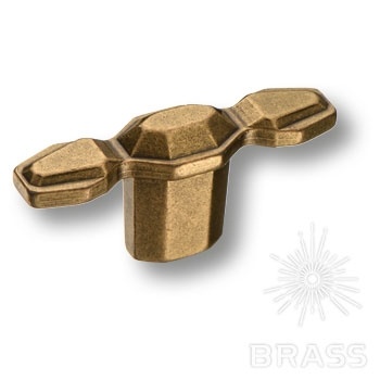 Brass Ручка кнопка 15.379.60.12 античная бронза  фото 1