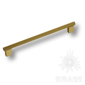 Brass Ручка рейлинг модерн 7451.0254.959 матовое золото 224 мм фото 1