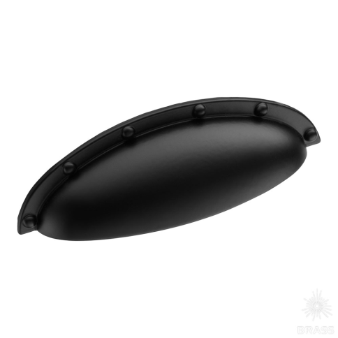 Brass Ручка раковина 4100.064 Matt Black чёрный матовый 64 мм фото 1