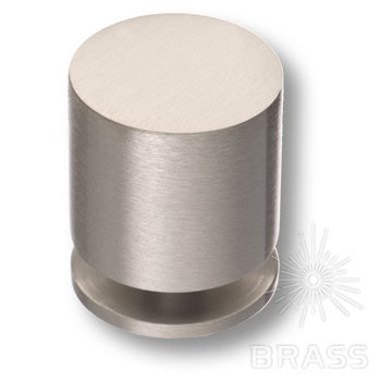 Brass Ручка кнопка 1956 0026 NB никель фото 1