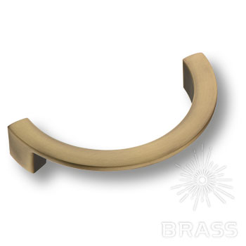 Brass Ручка скоба 6250.096 Antik Eksitme Sari состаренная латунь 96 мм фото 1