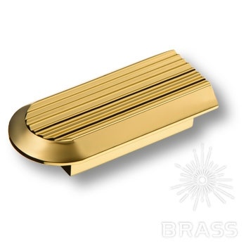 Brass Ручка скоба 9022 0032 GL глянцевое золото 32 мм фото 1