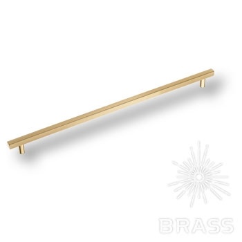 Brass Ручка скоба 8767 0416 GL-GL глянцевое золото 416 мм фото 1