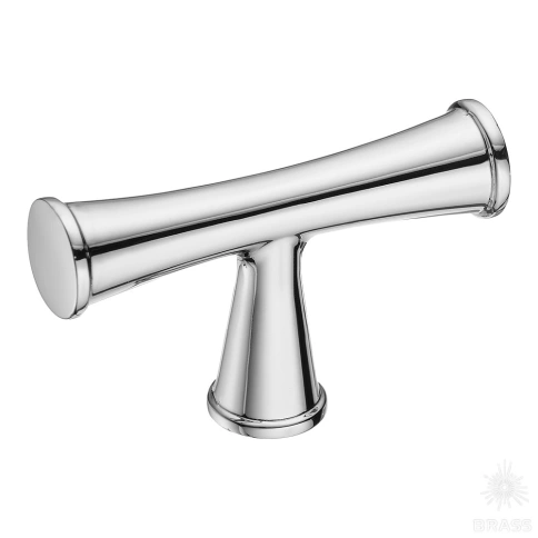 alt="Купить Ручка кнопка 43-Chrome глянцевый хром Brass. Мебельная фурнитура оптом и в розницу."