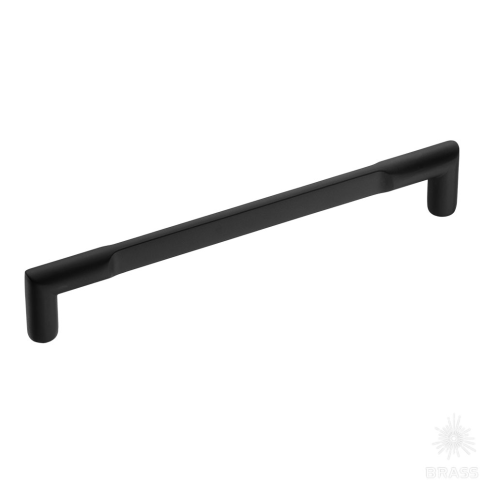 Brass Ручка скоба 8900 0160 Matt Black матовый чёрный 160 мм фото 1