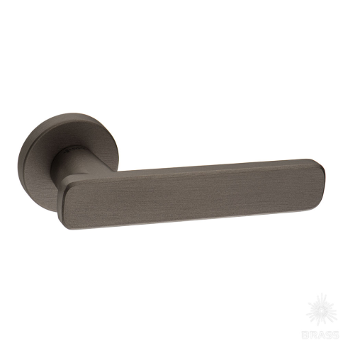 Brass Ручка дверная HA196RO12 ELX1 KAPPA брашированный графит фото 1