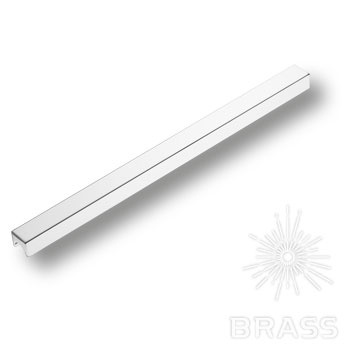 Brass Ручка профиль 1700 0320 CR глянцевый хром 320 мм фото 1