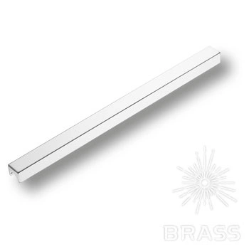Brass Ручка профиль 1700 0320 CR глянцевый хром 320 мм фото 1