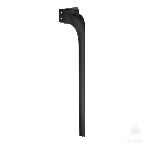 Brass Опора мебельная 2399 0730 Matt Black черный 730 мм фото 1