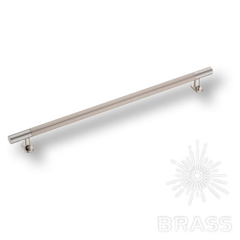 Brass Ручка рейлинг 6883-238 никель 320 мм фото 1