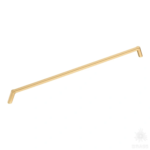 alt="Купить Ручка скоба 391-320-Matt Gold сатинированное золото 320 мм Brass. Мебельная фурнитура оптом и в розницу."