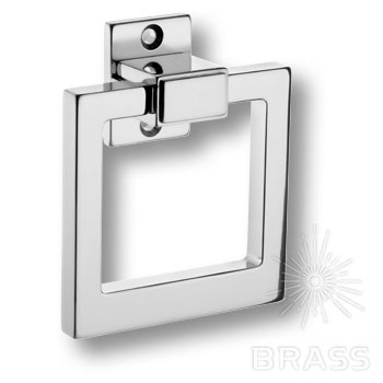 Brass Ручка кольцо BU 014.75 SC 07 глянцевый хром фото 1
