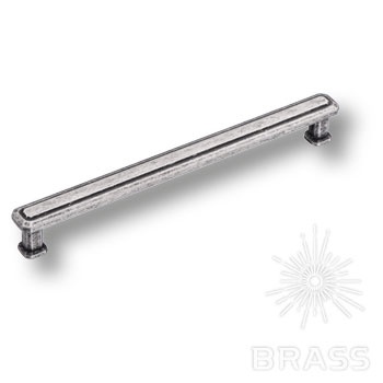 Brass Ручка скоба 1101 192MP14 старое серебро 192 мм фото 1