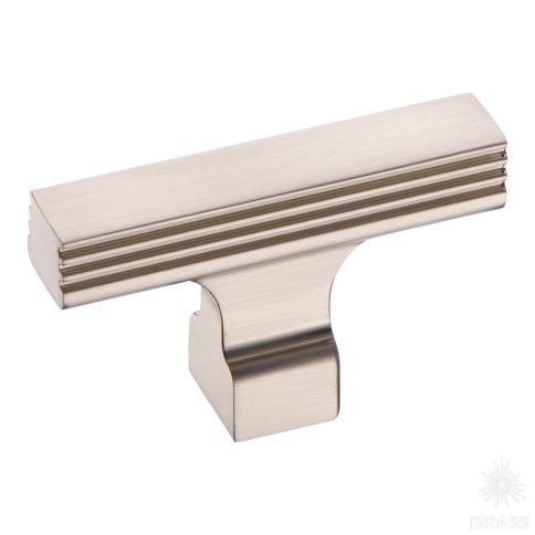 Brass Ручка кнопка 63-Nikel Inox никель фото 1