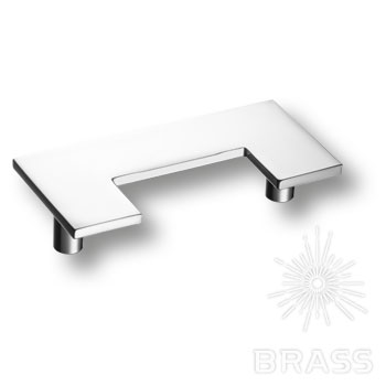 Brass Ручка скоба 7232.0064.026 глянцевый хром 64 мм фото 1