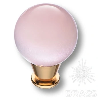 Brass Ручка кнопка эксклюзивная коллекция Atomo 15.189.28 PI 19 глянцевое золото 24 K фото 1