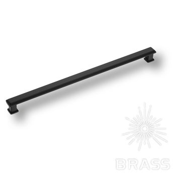 Brass Ручка скоба 1104 320MP24 черный 320 мм фото 1