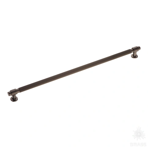 Brass Ручка рейлинг 9380 0416 ALM3-ALM3 матовый графит 416 мм фото 1