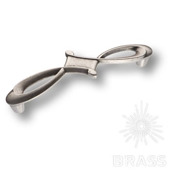 Brass Ручка скоба 15.172.96.16 старое серебро 96 мм фото 1