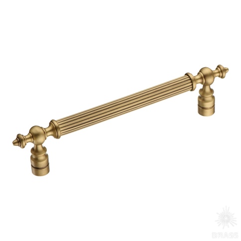 Brass Ручка скоба 25123-013-16-192 латунь состаренная латунь 192 мм фото 1