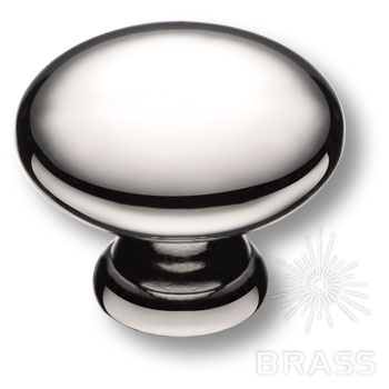 Brass Ручка кнопка 15.324.30.42 глянцевый никель фото 1