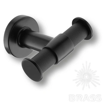 Brass Крючок мебельный 1035 012 AL6 чёрный фото 1