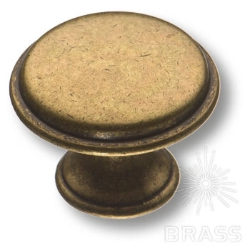 Brass Ручка кнопка 15.330.29.12 античная бронза фото 1